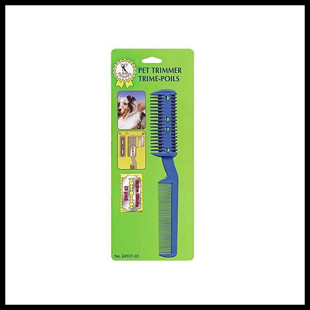 Symak Sales Co Pet Dog Cat Hair Trimmer with Comb + 2 Razor Cutting