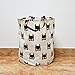 RameyStore Simple Picture Design Canvas Storage Bag for Holding Dirty Cloth Batman