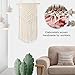 Anglink Macrame Wall Hanging Boho Bohemian Chic Geometric Wall Decor Art Tapestry Decorations for Dorm Apartment Room, Woven Wall Hanging
