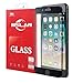 MSLAN iPhone 8/iPhone 7 Screen Protector-[3D Curved] Full Coverage 9H Shatterproof Glass High Transparency Full Screen Coverage Ultra Clear Bubble-Free Good Touch Feeling Anti-Oil(Black,iPhone7/8)