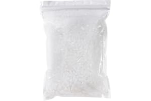 Tcthbc Fuse Beads 6000 Melting Beads 5mm Fusion Beads Compatible Perler Beads Hama Beads, Clear