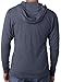 Yoga Clothing For You Mens TriBlend Lightweight Hoodie Tee Shirt