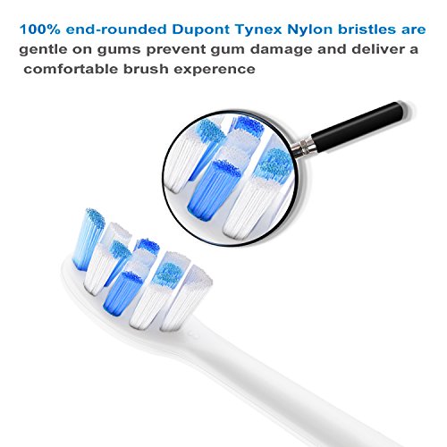 image for Sonicolor Sonicare Replacement Brush Heads for Philips Sonic Toothbrus