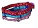 (3 PACK) The Best Dog Collar With Adjustable (Width Size 5/8") Suitable For Small & Medium Dog & Cat. The Best Dog & Cat Collars On The Market With Beautiful Color & Pattern For Your Cute Pet. (BLUE)