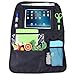 CARTMAN Car Organizer for Kids, Baby's & Toddlers. Tablet iPad DVD Holder, Kick Mat Seat Back Protector, 22.6
