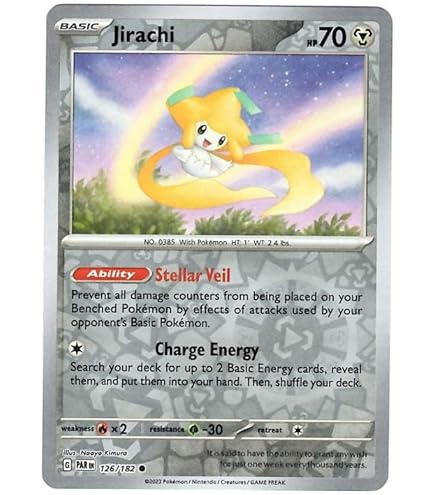 Amazon.com: Pokemon - Jirachi (42/108) - XY Roaring Skies