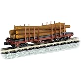 Bachmann ACF 40' Log Car 1935 - 1960 Version - N Scale
