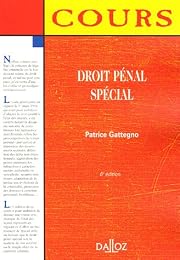 Droit pénal spécial