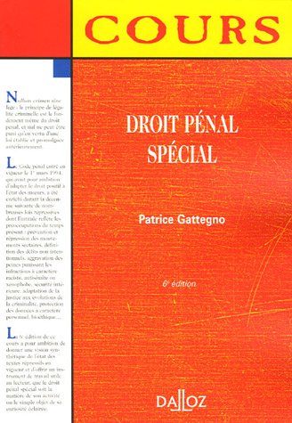 Droit pénal spécial