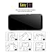 Kingxbar 3 Pack Galaxy S8 Plus Edge Screen Protector not Glass Case Friendly for Samsung GS8 Plus