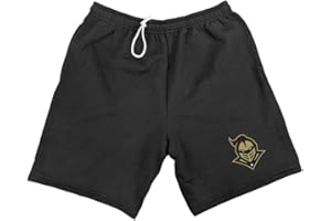 CAMPUS LAB Official Collegiate Mens Apparel Sweat Shorts School Logo Black Collection