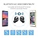 QQcute True Wireless Earbuds Bluetooth 4.1 Headphones Hands Free Call in-Ear Sport Earphones Headset with Charging Case, Built-in Microphone