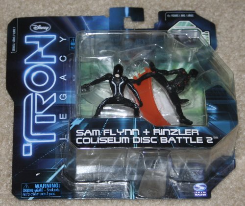 Tron Legacy Series 1 Exclusive Figure 2Pack Sam Flynn Rinzler Coliseum Disc Battle 2