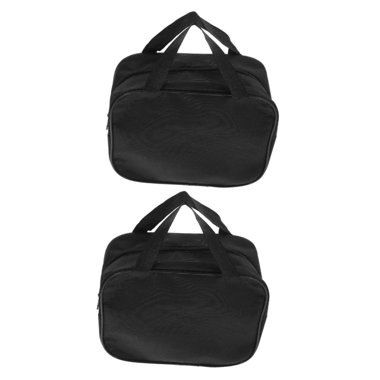 Uonlytech Portable Car Pump Bag Compact Air Pump Carrying Case Single Cylinder Inflator Storage Pouch Tool Organizer for Vehicle Emergency Use