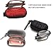 SOOLALA 3 Pairs Mixed Color Mini TR90 Folding Reading Glasses with Clip Holder Zipper Case 7 Strengths, 2.0D