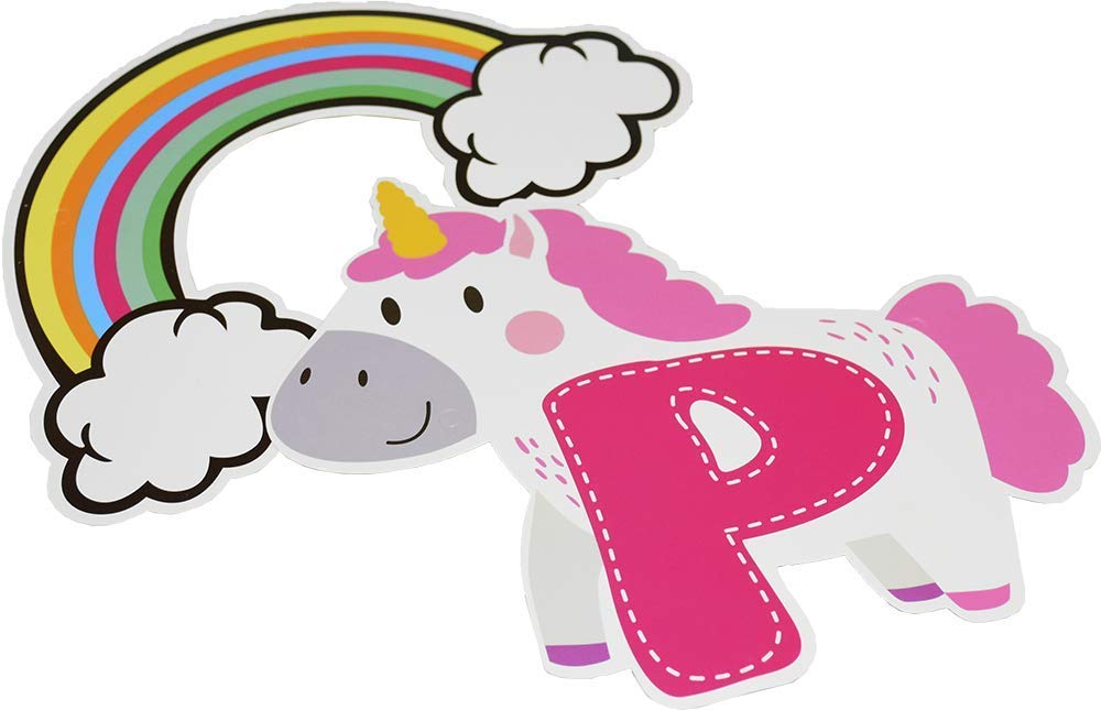 Jindal Party Land Cartoon Unicorn Happy Birthday Banner Happy