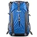 OutdoorMaster Hiking Backpack 45L - w/Waterproof Cover - Blue