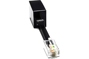 RetailAndBulk (1 Pack) Phone Line to Ethernet Cable Adapter RJ11 Female to RJ45 Male for Landline Telephone Service