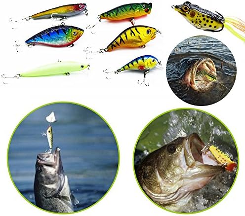 釣りルアーセット 釣具セット 347個 ソフトルアー ハードルアー ワーム フライ ケース付き 多種類 釣り初心者に B07kp798g2 0円 大人気 New Arrival 最安値挑戦 年中無休 高品質 通販