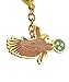 ZAMTAC Feng Shui Red Eagle Keychain for Quarrelsome Star W Fengshuisale Red String Bracelet W2360