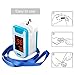 HJK Fingertip Pulse Oximeter Portable Digital Blood Oxygen and Pulse Sensor Meter SPO2 Pulse oximeter hylogy Blood Oxygen Saturation Monitor for Adults Child with Batteries and Lanyard Navy Blue