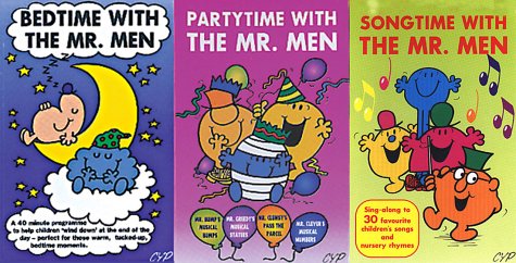 Bedtime With The Mr Men Partytime With The Mr Men Songtime With The Mr Men Az09 Amazon Co Uk Books