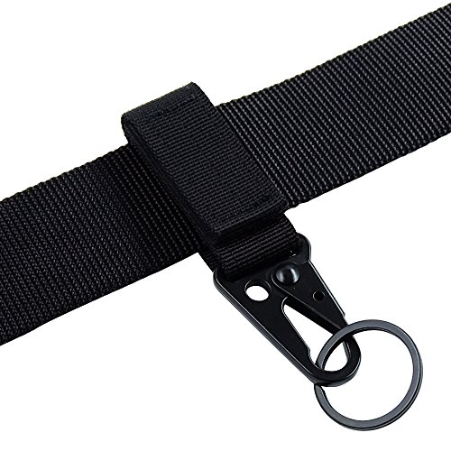 image for Fairwin Tactical Gear Clip, Nylon Key Ring Holder or Tactical Belt Kee