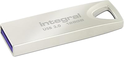 Integral 128GB USB Memory 3.2 Gen 1 Fusion Metal Casing Flash Drive
