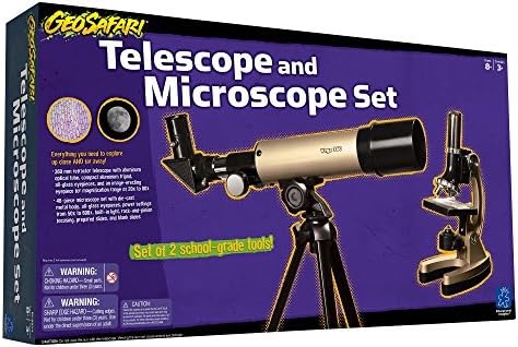 children's telescope and microscope set