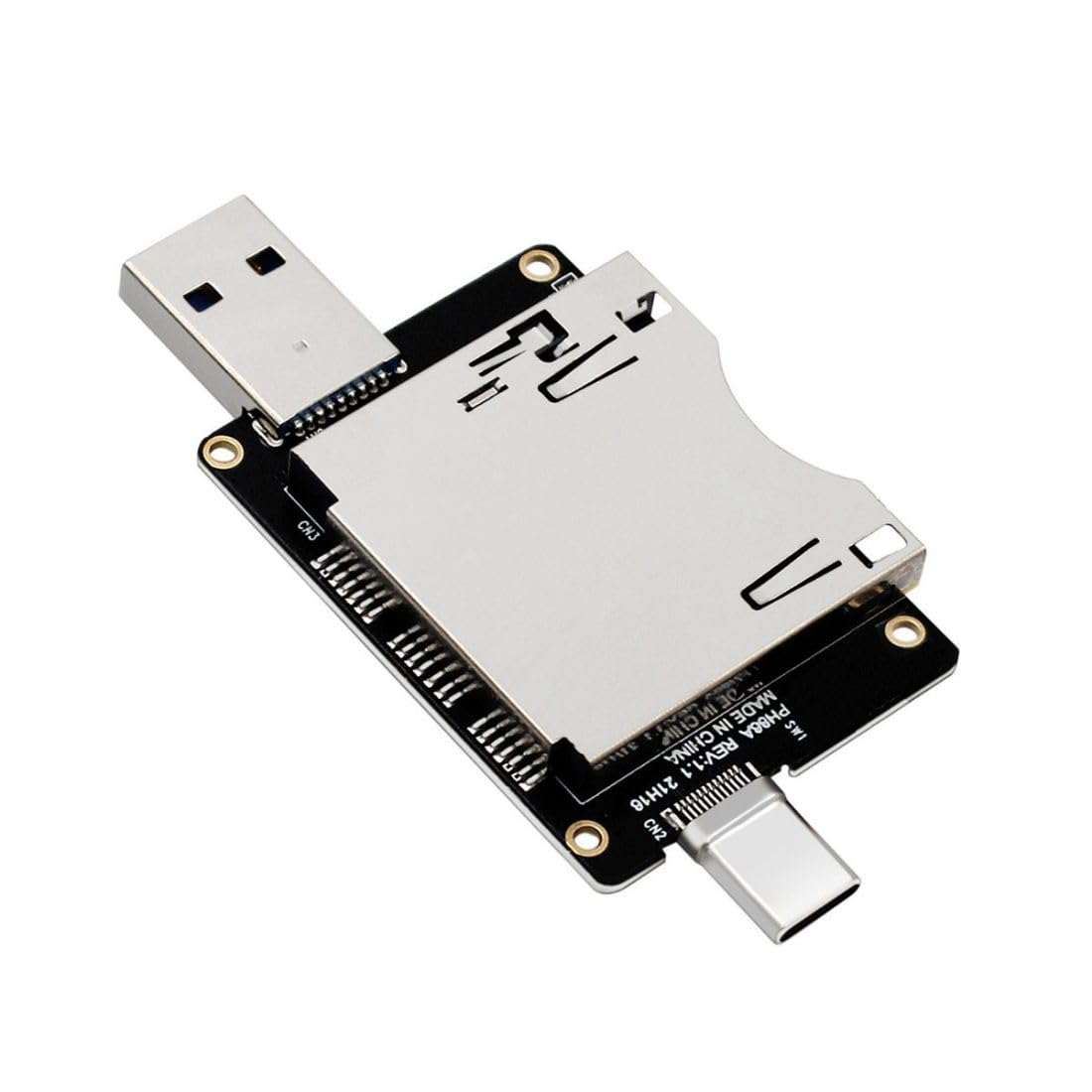 ChenYang CY USB3.1 Type-A & Type-C to CF Express Expansion Card Reader for CFE Type-B Support R5 Z6 Z7 Memory Card