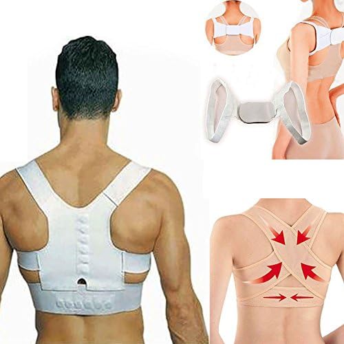 3PCS Magnet Back Support And Chest Brace Up Prevent Humpback And Mini Humpback Back Shoulder Braces for Posture by Aofit