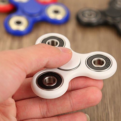 Amnzone Tri-Spinner Fidget Toy With Hybrid Ceramic and Steel Bearing Stress Reducer - Perfect For ADD, ADHD, Anxiety, and Autism Adult Children