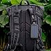 Solar Charger NVR DEAD 8000mAh Rugged Portable Charger For Everyday, Outdoors & Survival. Solar Power Bank Battery Pack w/ Dual USB & LED + FREE Carabiner, Survival Compass & Charging Cord