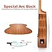 Electric Acoustic Ukulele Soild Spruce 23 Inch Concert Ukelele Uke Hawaii Guitar