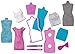 Barbie D.I.Y. Fashion Design Plates #1