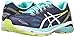 ASICS Women's Gt-1000 5 Running Shoe, Indigo Blue/White/Safety Yellow, 11 M US