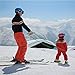Slope Ropes® Kids Ski Trainer | The Easiest Way Kids Learn to Ski. (Yellow/Blue)