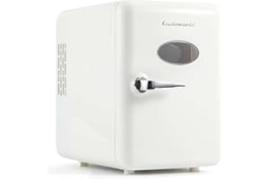 CUTIEWORLD 4L Beverage Cooler for Home, White