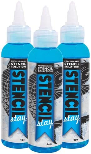 Stencil Stay Professional Tattoo Stencil Solution 4oz Pack of 3 Bottles