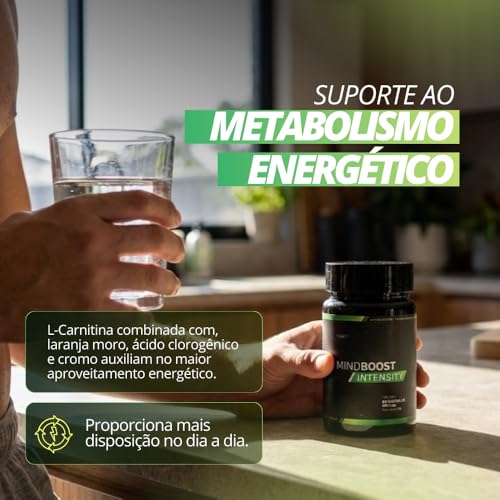 2x Termogênico Intensity Black Edition 120 Capsúlas - 60 Porções | ENERGIA AUMENTADA, FOCO, FORÇA, CONCENTRAÇÃO E MEMÓRIA | Rotina e treinos intensos.