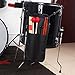 Drumstick Bag Case, Buytra Drum Stick Holder Percussion Drum Mallet Bag with Floor Tom Hooks, Black