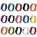 ULT-unite Bands for Garmin vivofit JR, Replacement Wristband with Secure Clasps Garmin vivofit JR Only(No Tracker, Replacement Bands Only) (Set of 13)