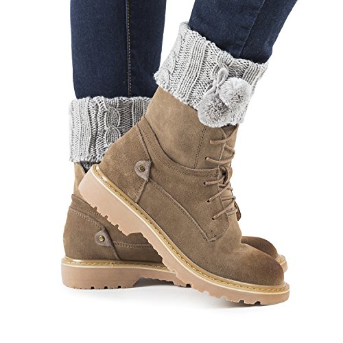 image for Women Boot Knit Cuffs ,Short Crochet Leg Warmers, Variety of Styles Wi