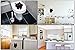 Winston & Bear 3D Black Cat Wall Stickers – 2-Pack Funny Vinyl Cat Decals for Bedroom, Kitchen, Toilet, Fridge, or Car – Gift for Pet Lovers