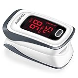Ankovo Pulse Oximeter Fingertip Blood Oxygen Saturation Monitor Pulse Rate and SpO2 level with batteries