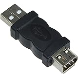 IEEE 1394 FireWire 6 Pin Female to USB Male Adapter