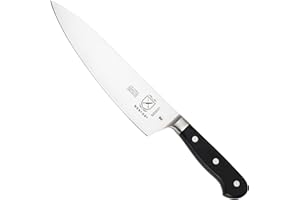 Mercer Culinary 8-Inch Forged Riveted Chef's Knife, Black