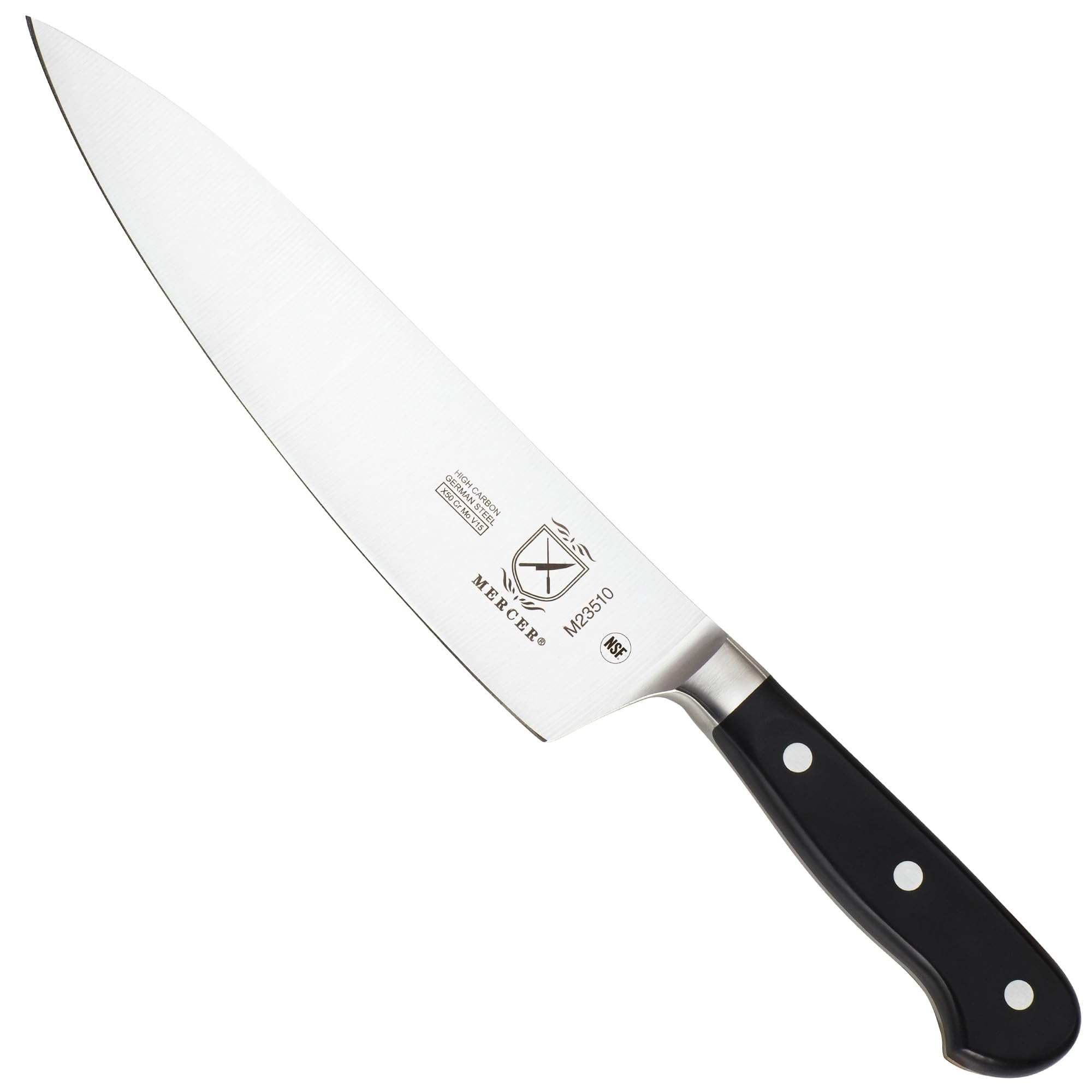 Mercer Culinary M23510 Renaissance 8-Inch Stainless Steel Forged Chef's Knife, Black โ image 1