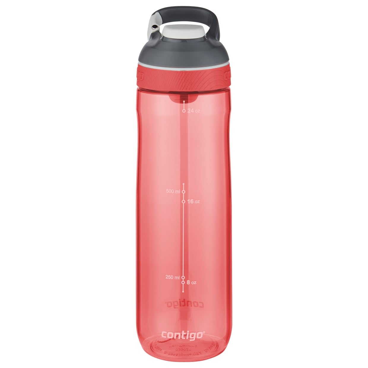 Contigo Cortland Autoseal Water Bottle, Large BPA-Free Drinking Bottle, Leakproof Sports Bottle, Dishwasher Safe, Ideal for Gym, Bike, Running, Hiking; 720 ml