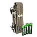 EdisonBright Fenix ALP-MT Flashlight Belt Holster (Olive) Holster for PD35, LD12, LD22, E35UE, UC30, TK15C, P20UV AA/AAA Alkaline Battery Sampler Pack